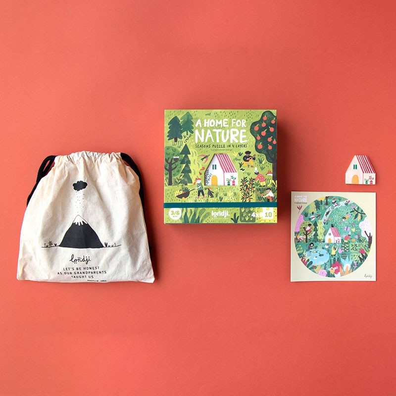 4 estaciones y una casita de madera